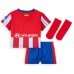 Atletico Madrid Heimtrikot 2024-25 Kurzarm (+ kurze hosen)